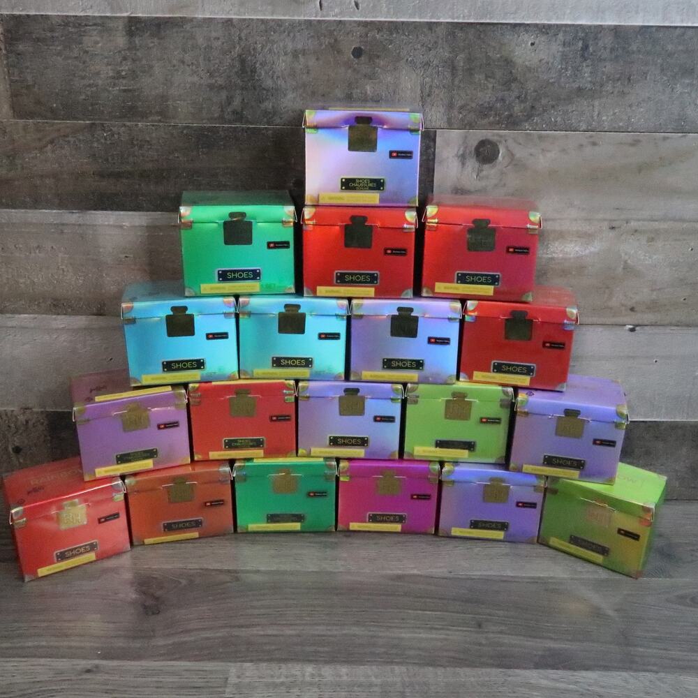 Lot Of 19 Rainbow High Mini Shoes Series 1 Blind Mystery Box
